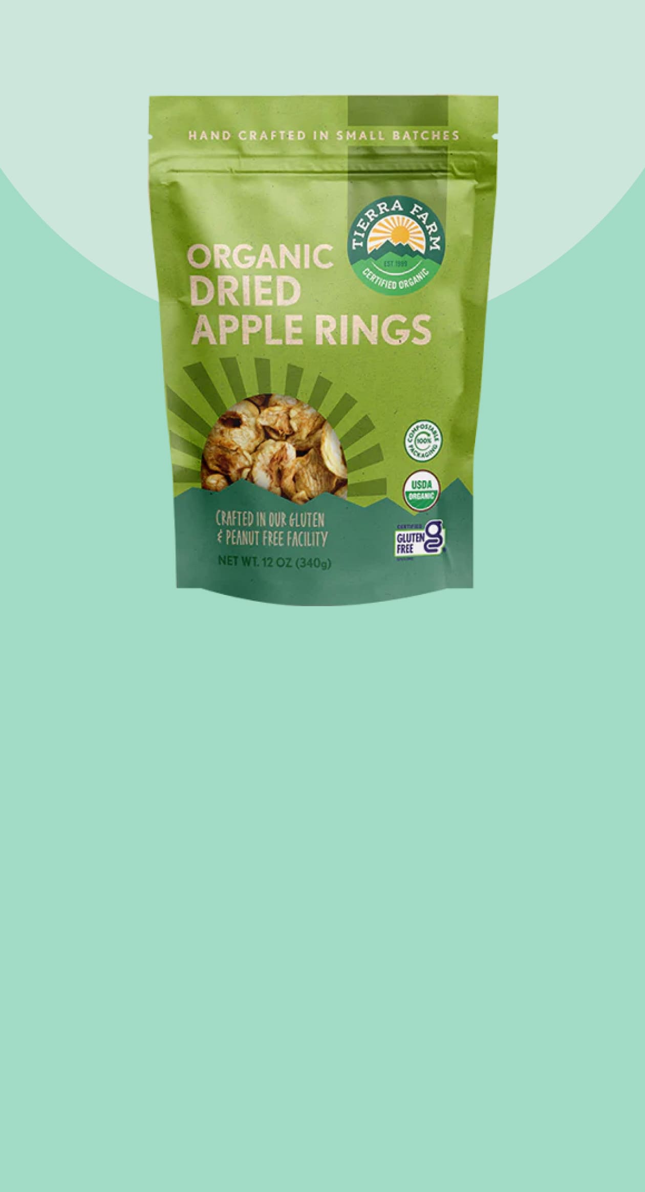 Crispy Organic Apple Rings